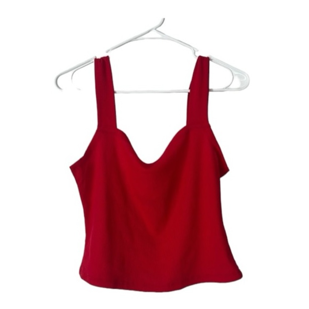 SHEIN red crop top